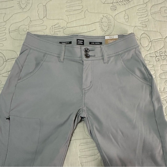 NWT Prana Women’s Halle Pant Size 2 Tall Sterling Gray - Picture 7 of 8